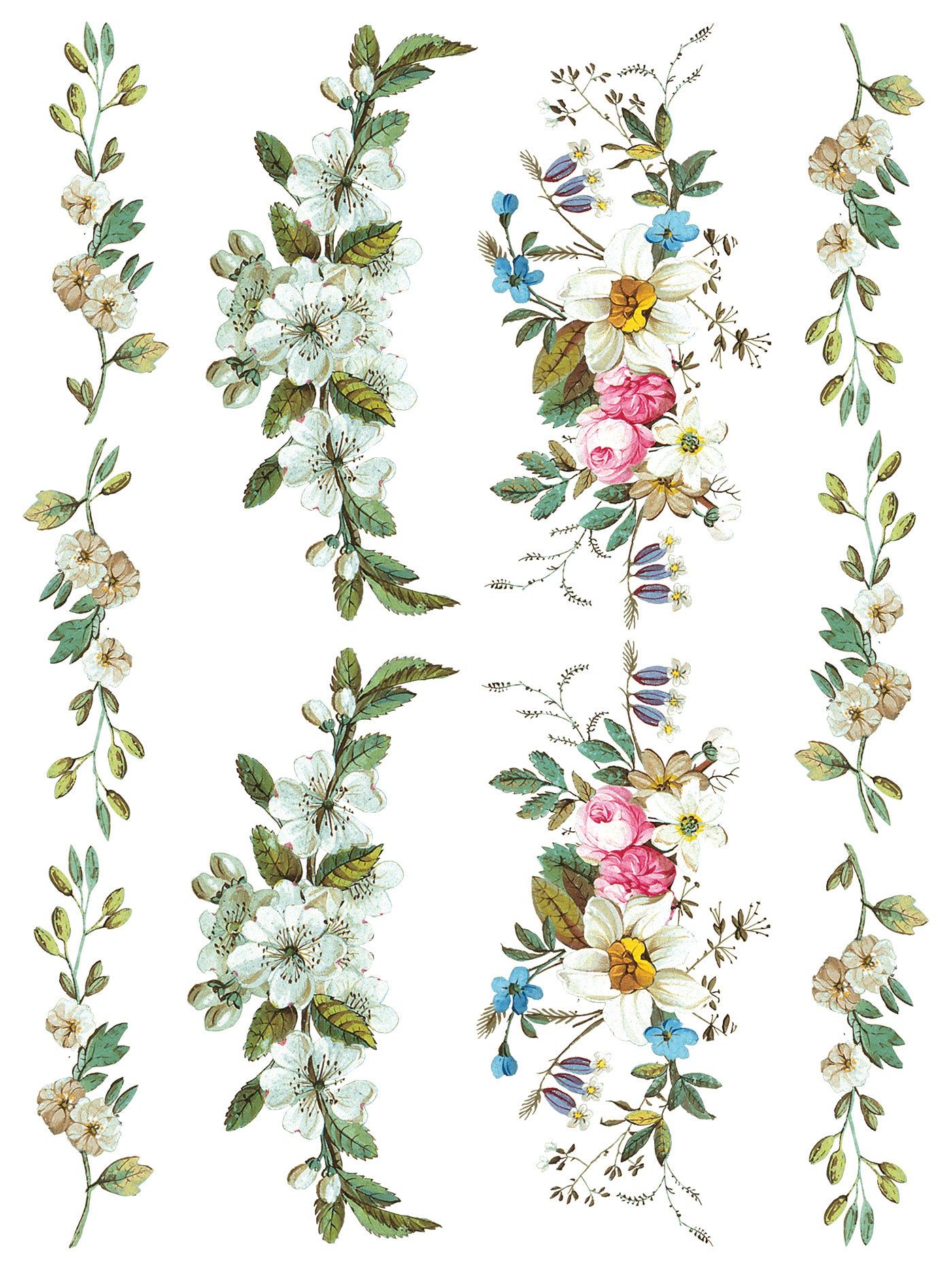 Lost Garden | Transfer | IOD Iron Orchid Designs