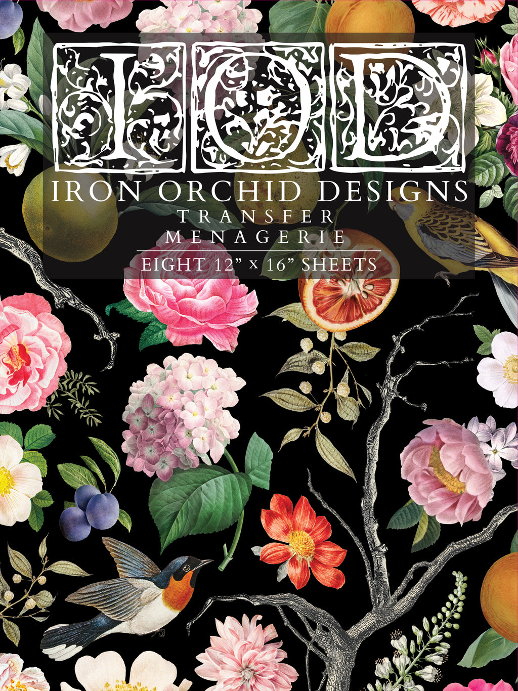 Menagerie | Transfer | IOD Iron Orchid Designs