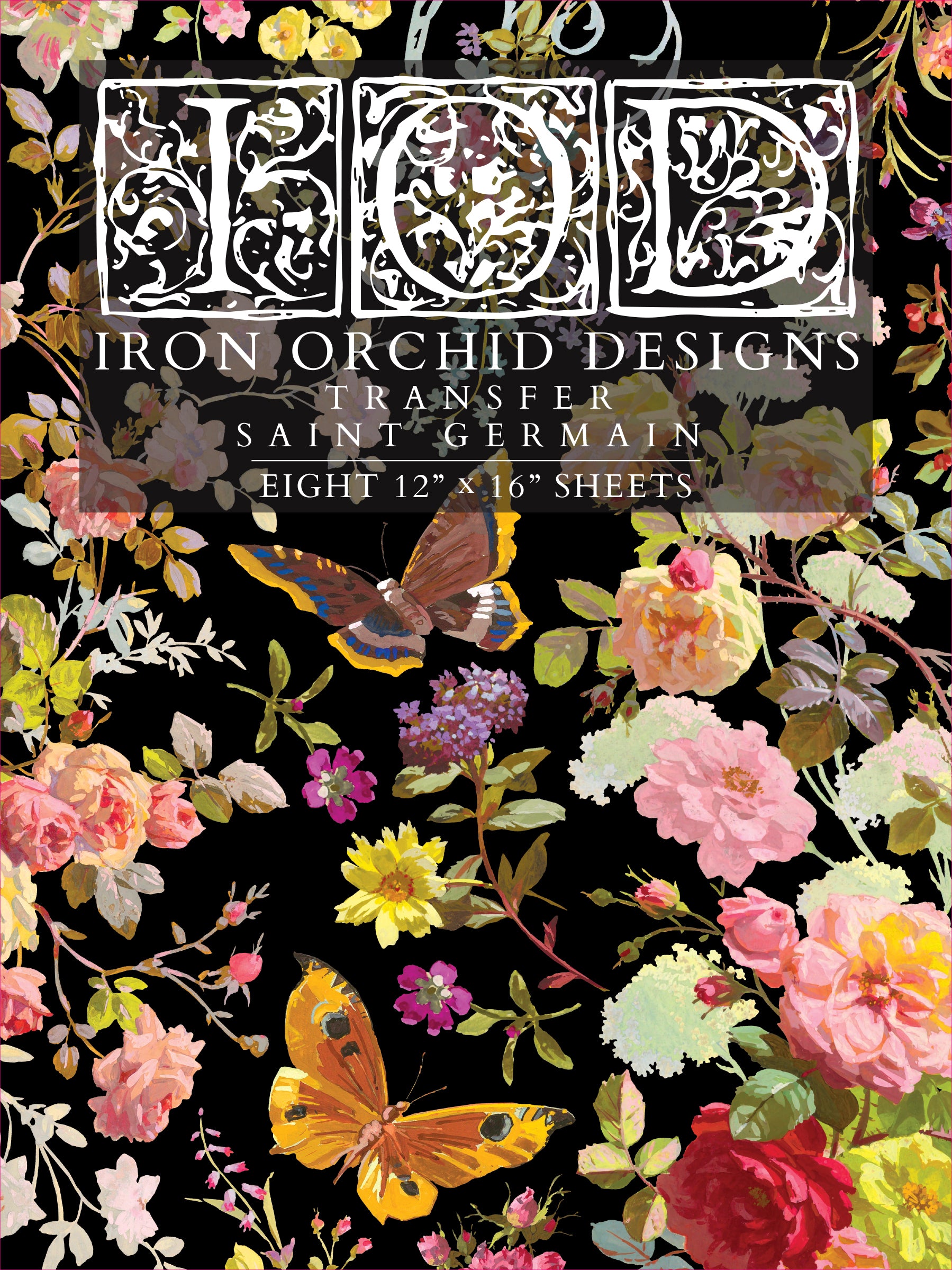 Saint Germain | Transfer | IOD Iron Orchid Designs