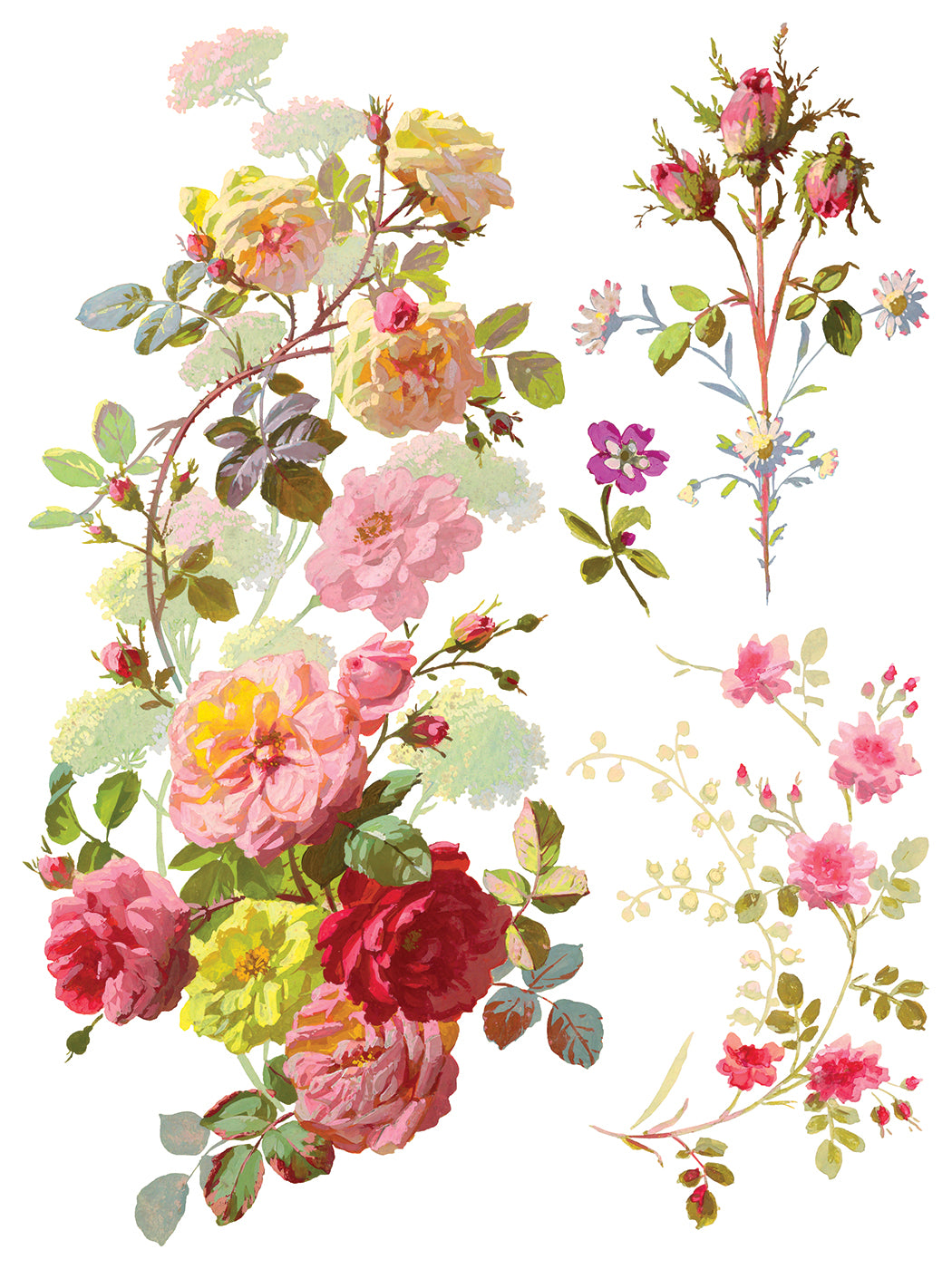 Saint Germain | Transfer | IOD Iron Orchid Designs