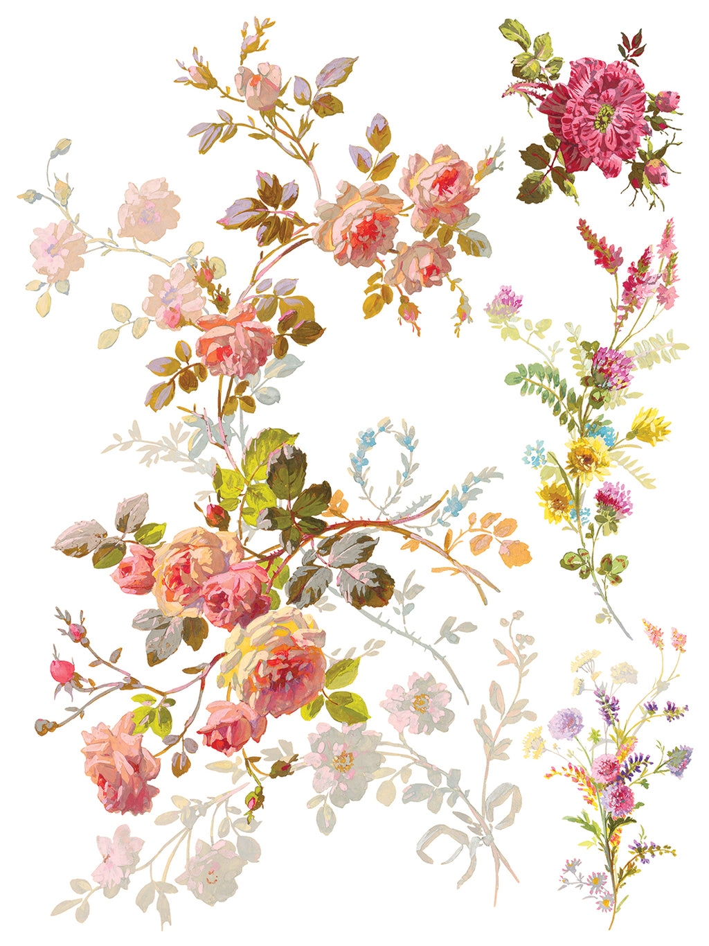 Saint Germain | Transfer | IOD Iron Orchid Designs