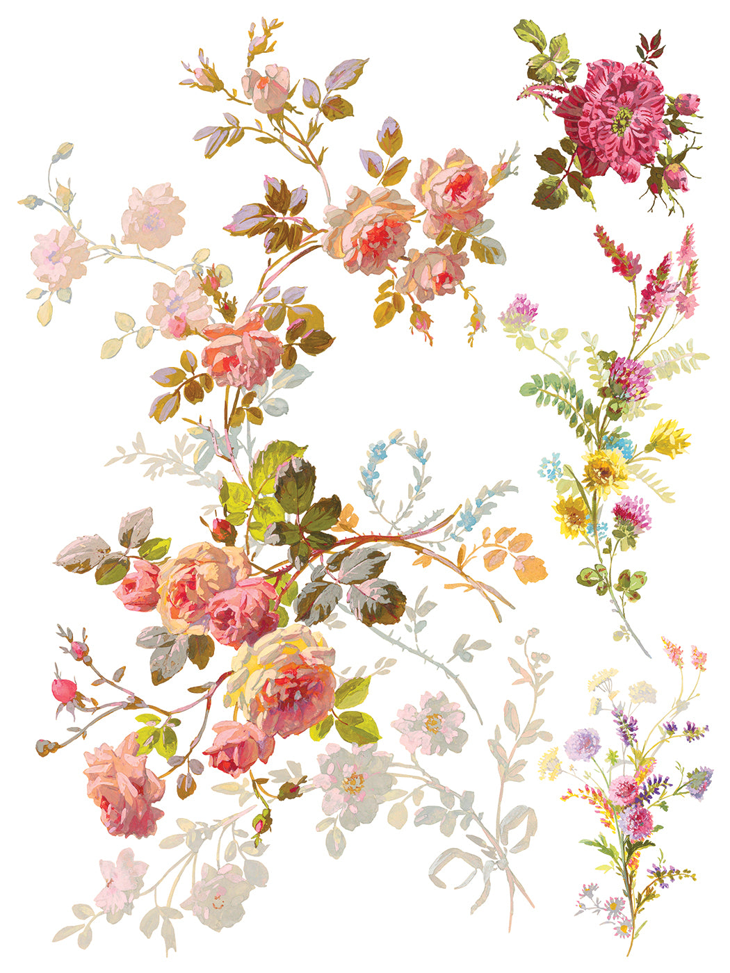 Saint Germain | Transfer | IOD Iron Orchid Designs