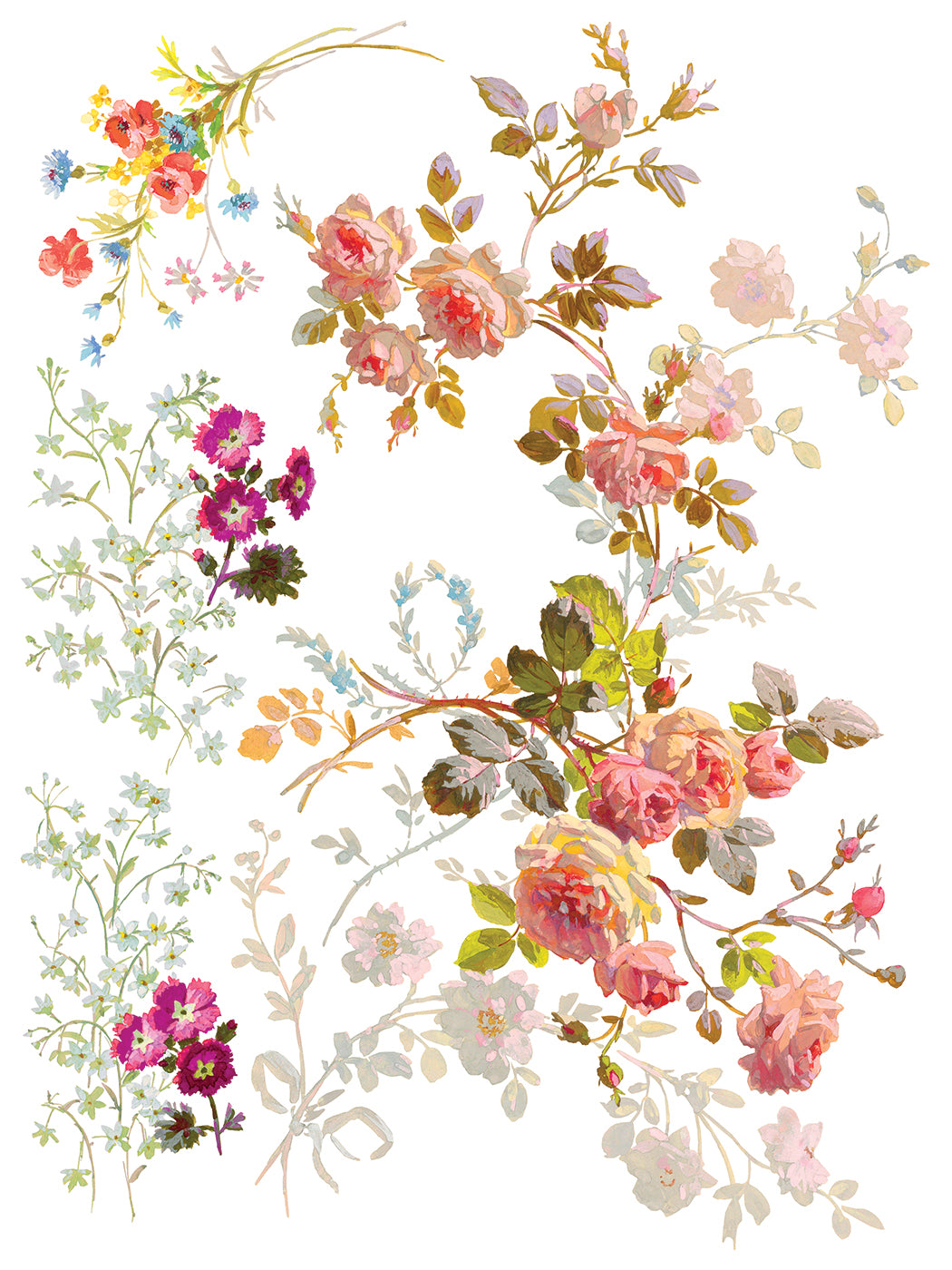 Saint Germain | Transfer | IOD Iron Orchid Designs