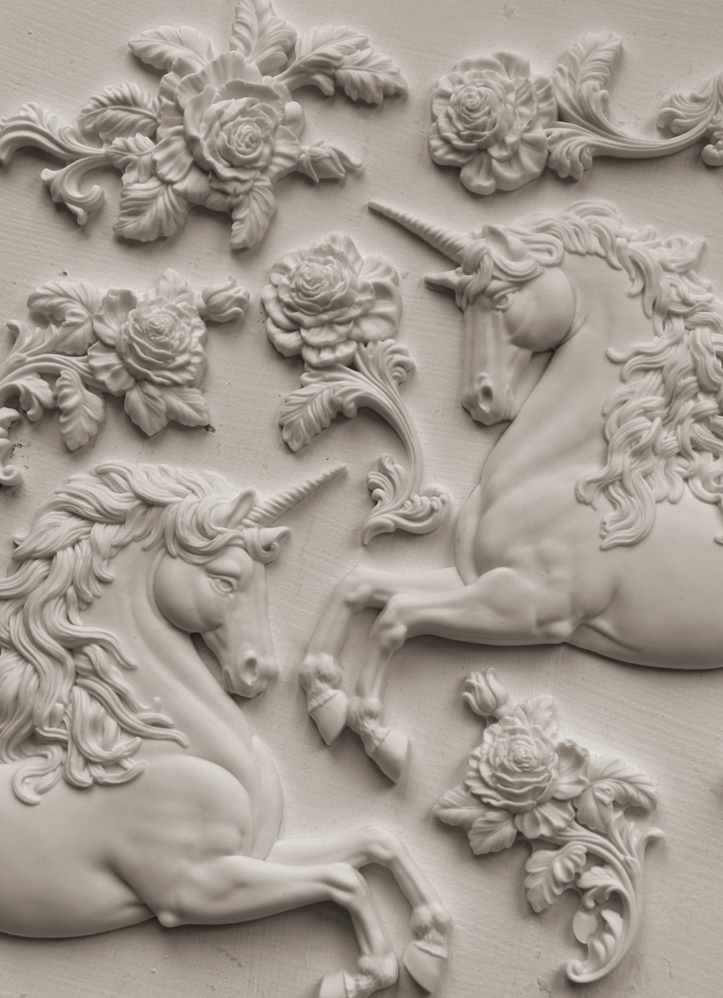 Unicorns | Mould | IOD Iron Orchid Designs