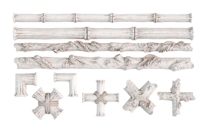 Faux Bois | Mould | Discontinued IOD Iron Orchid Designs