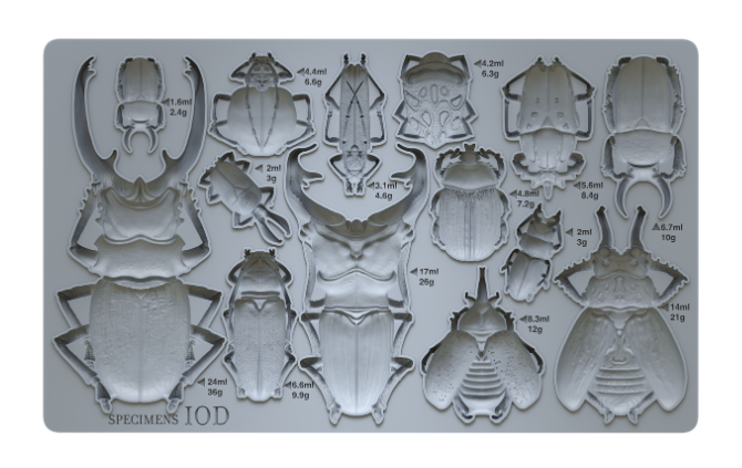 Specimens | Mould | IOD Iron Orchid Designs