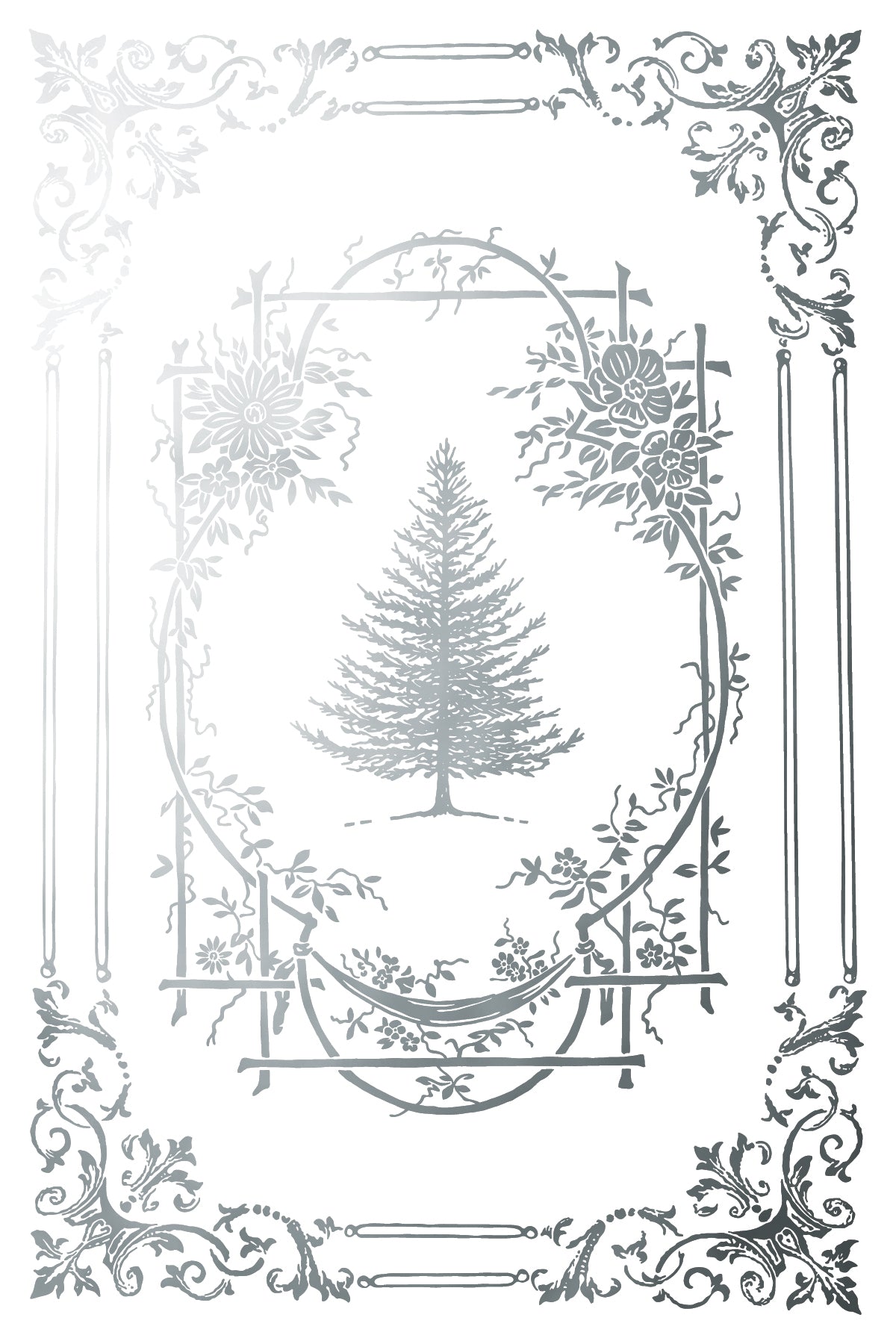 Figgy & Flourish | Gilded Foil Transfer | IOD Iron Orchid Designs