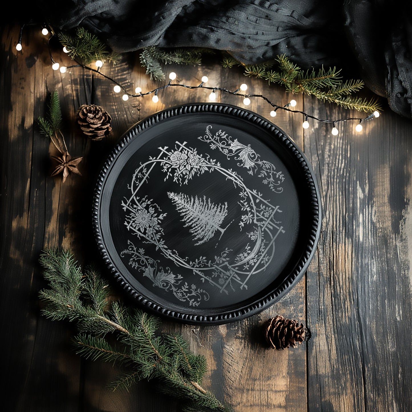 Figgy & Flourish | Gilded Foil Transfer | IOD Iron Orchid Designs