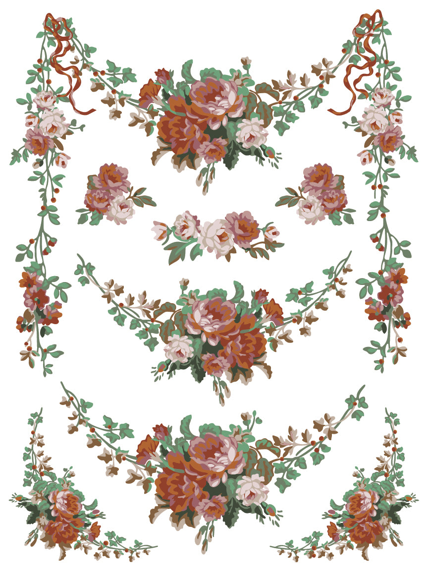 La Folie | Paint Inlay | IOD Iron Orchid Designs