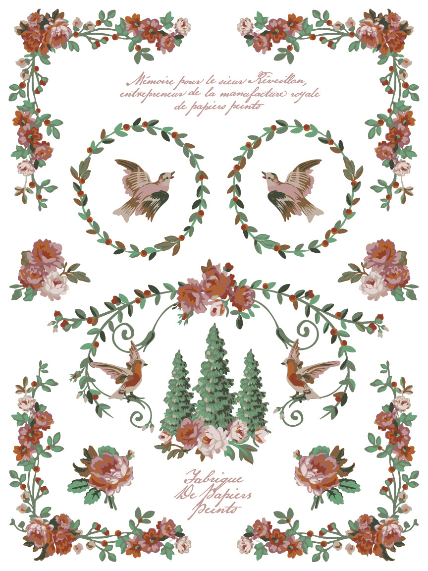 La Folie | Paint Inlay | IOD Iron Orchid Designs