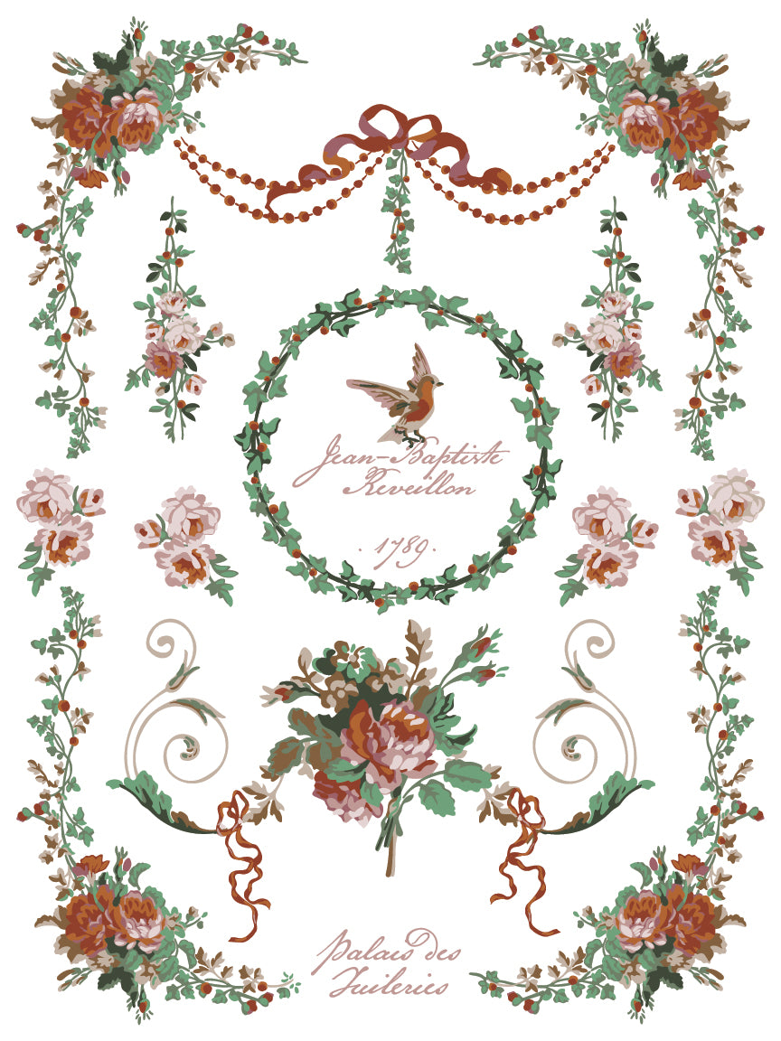 La Folie | Paint Inlay | IOD Iron Orchid Designs