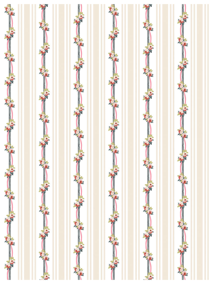 Lattice Rose | Paint Inlay | IOD Iron Orchid Designs