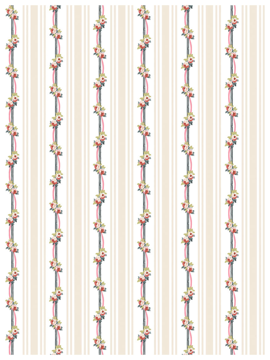 Lattice Rose | Paint Inlay | IOD Iron Orchid Designs
