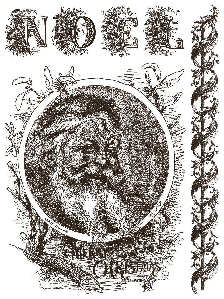 Twelfth Night | Paint Inlay | IOD Iron Orchid Designs