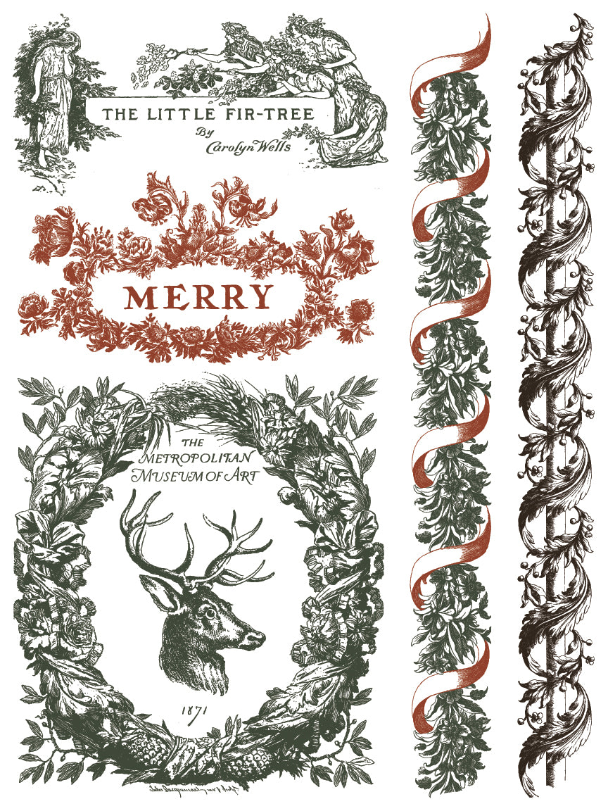 Twelfth Night | Paint Inlay | IOD Iron Orchid Designs