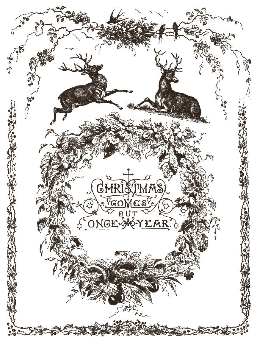 Twelfth Night | Paint Inlay | IOD Iron Orchid Designs