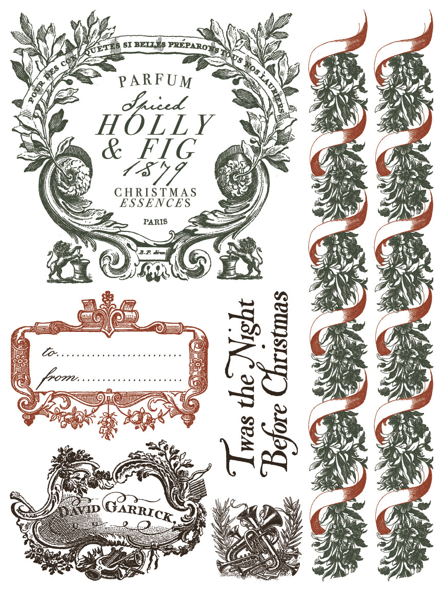 Twelfth Night | Paint Inlay | IOD Iron Orchid Designs