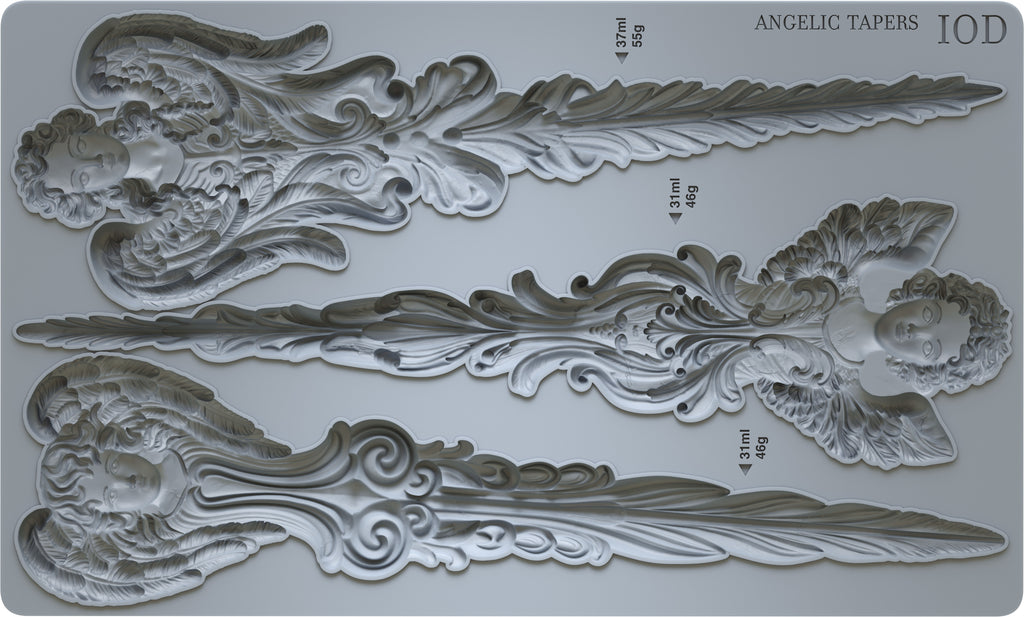 Angelic Tapers | Mould | IOD Iron Orchid Designs