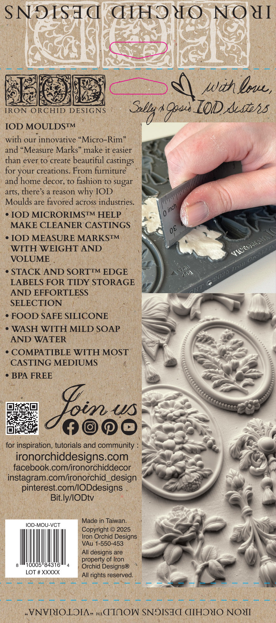 Victoriana | Mould | IOD Iron Orchid Designs
