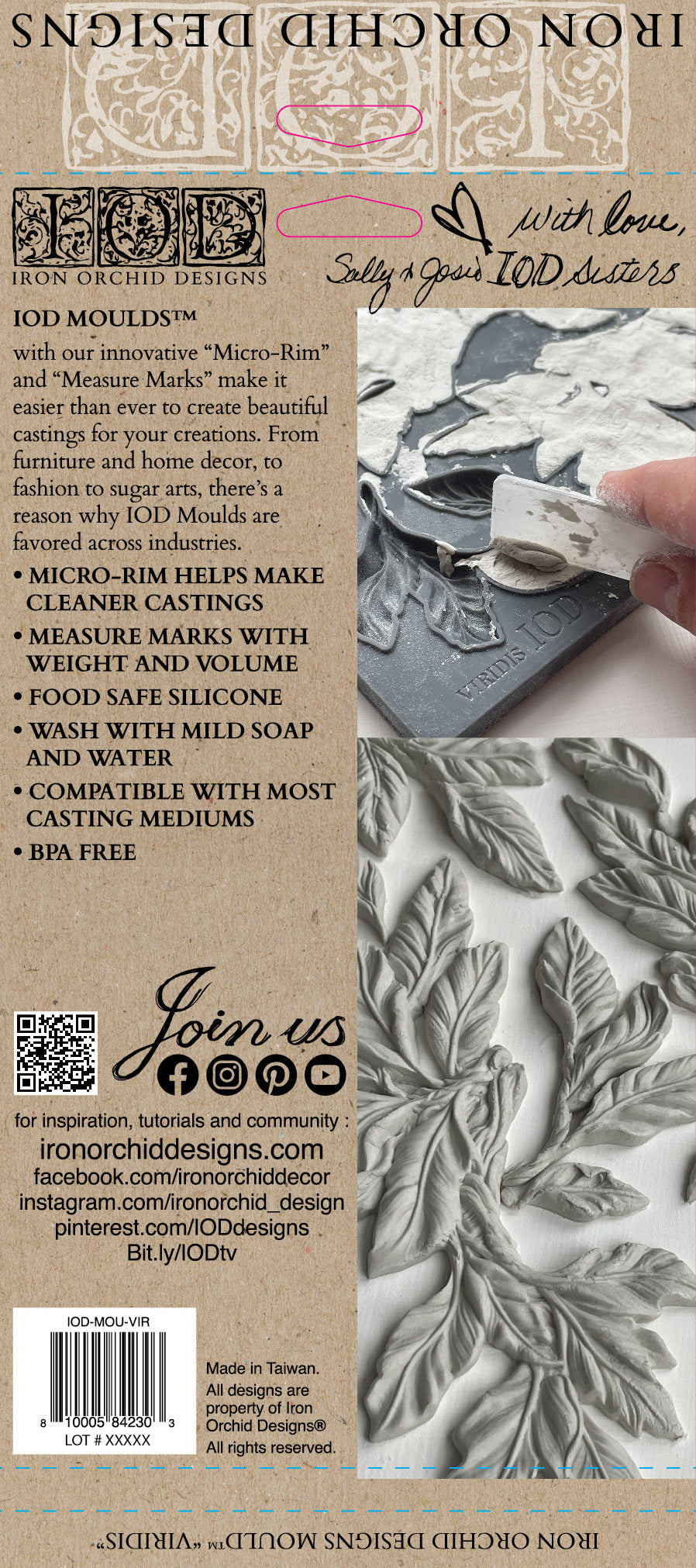 Viridis | Mould | IOD Iron Orchid Designs