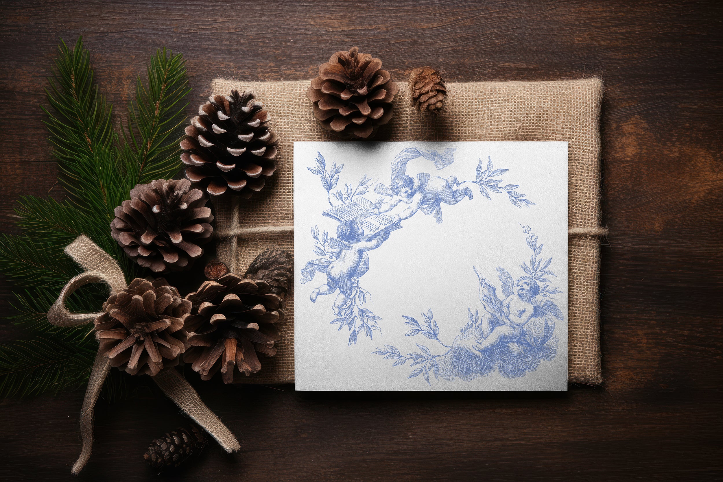 Classical Christmas | Decor Stamp | IOD Iron Orchid Designs