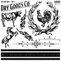 Mercantile | Stamp | IOD Iron Orchid Designs