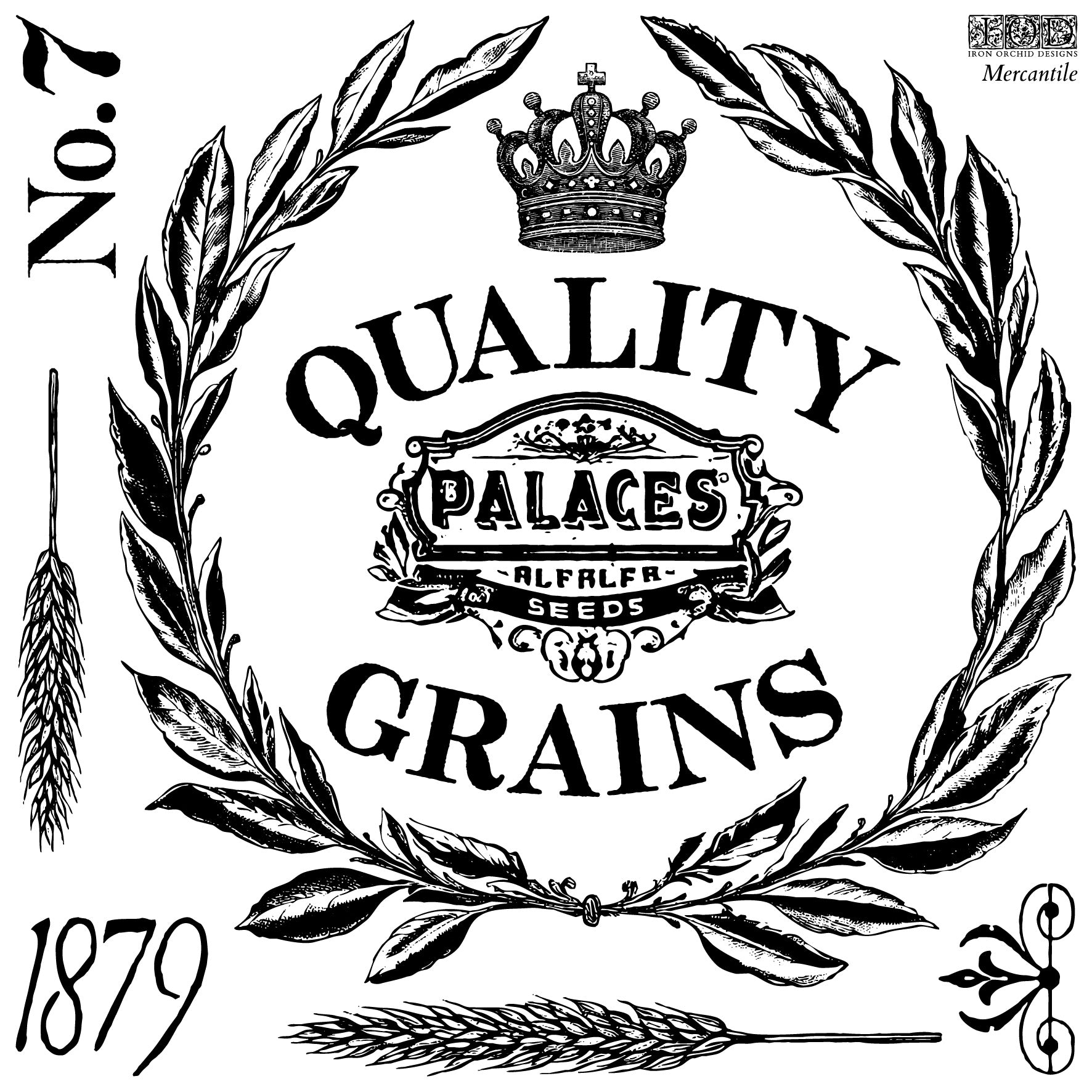 Mercantile | Stamp | IOD Iron Orchid Designs