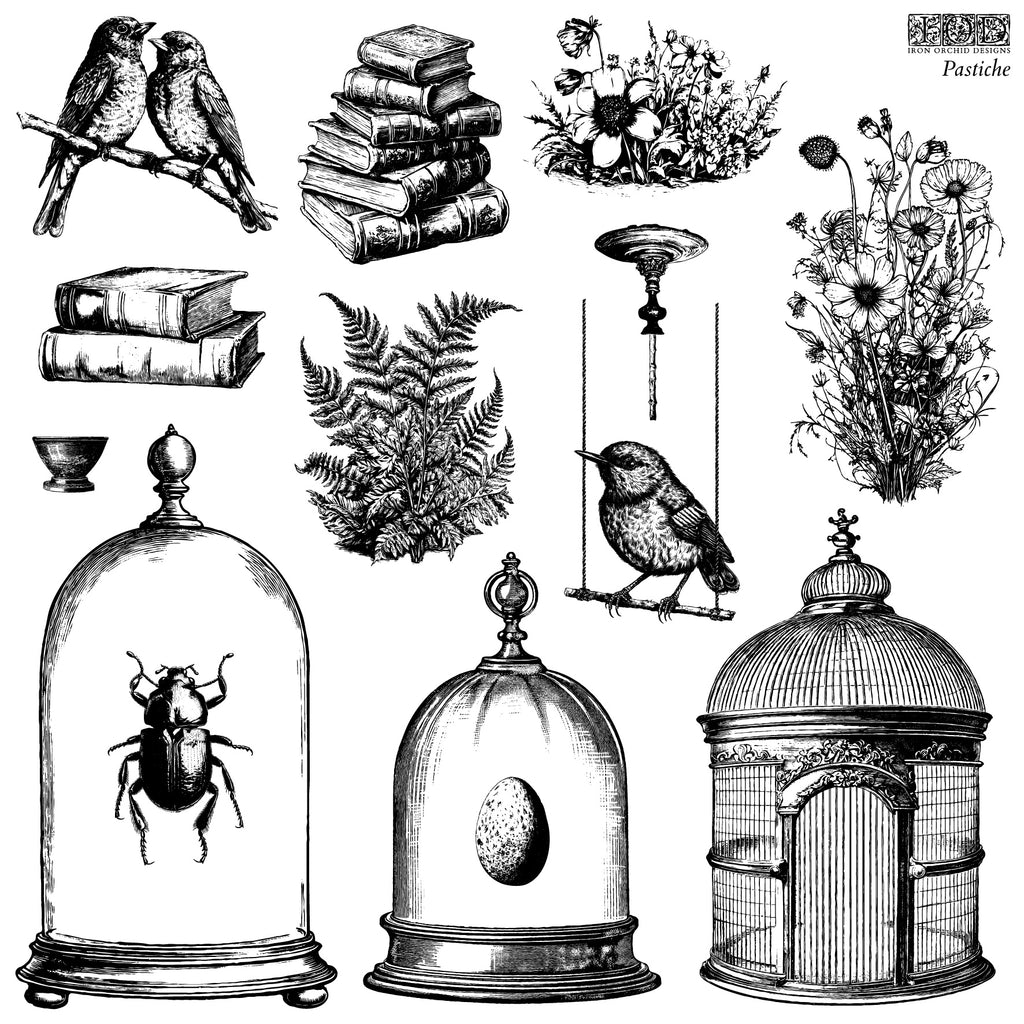 Pastiche | Stamp | IOD Iron Orchid Designs