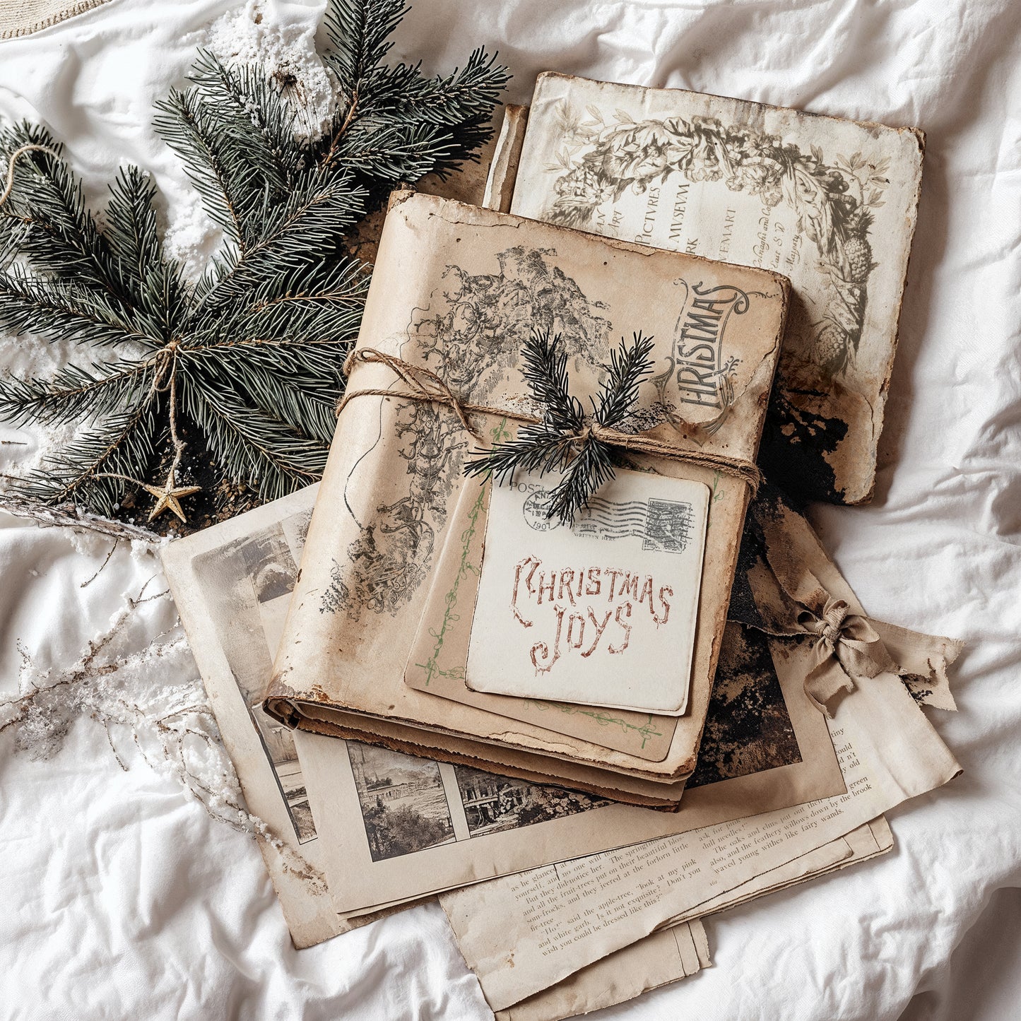 Christmas Post | Stamp | IOD Iron Orchid Designs