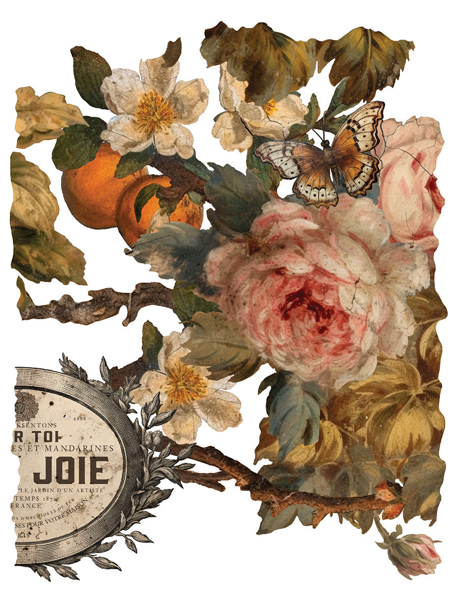 Joie des Roses | Transfer | IOD Iron Orchid Designs