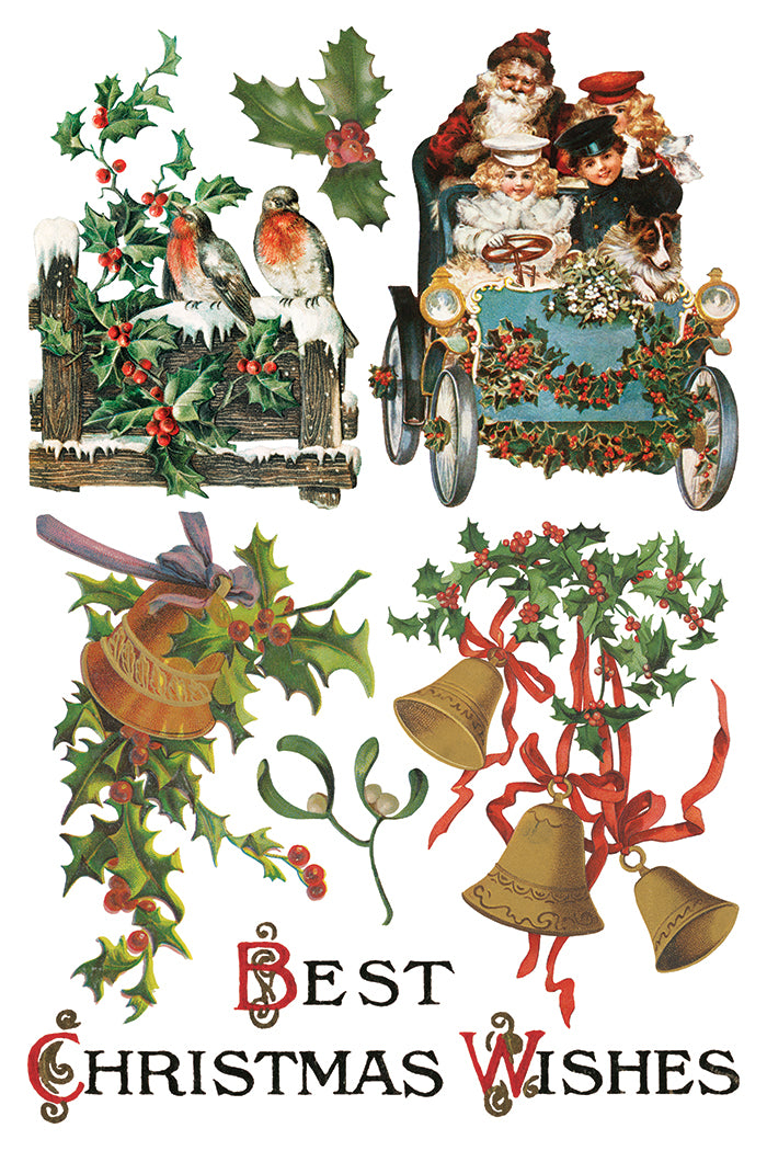 Christmas Joy | Transfer | IOD Iron Orchid Designs