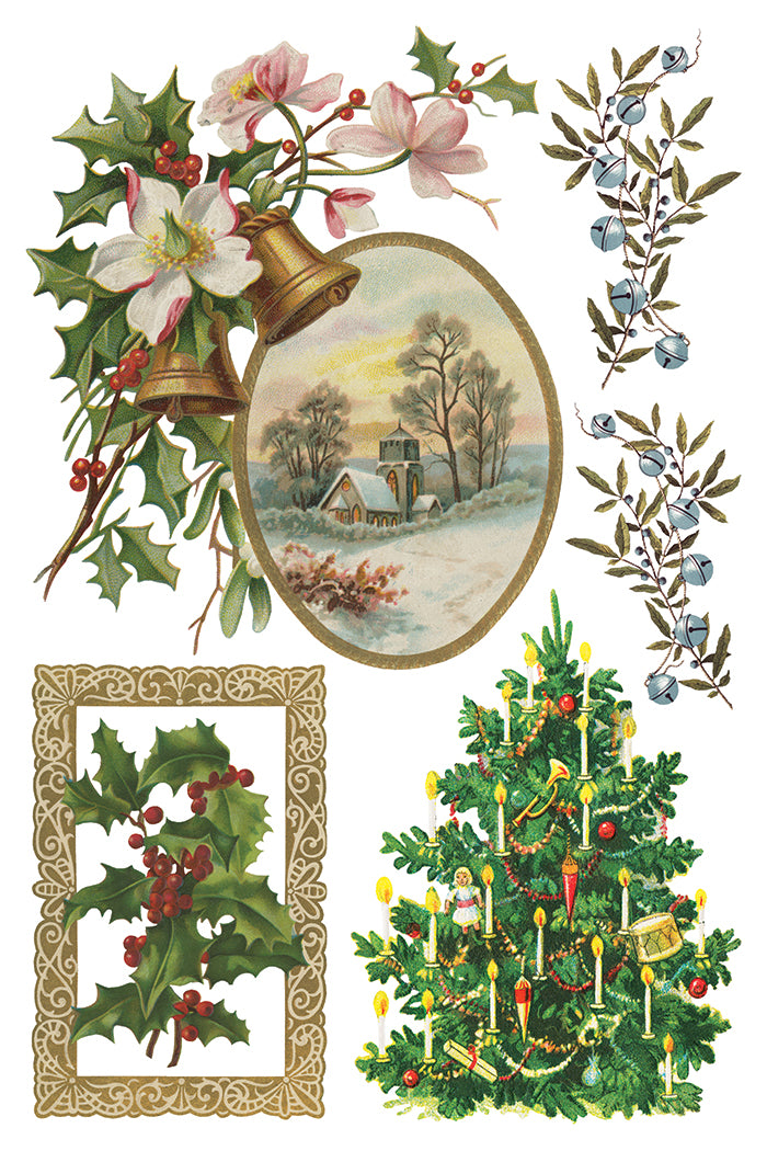 Christmas Joy | Transfer | IOD Iron Orchid Designs