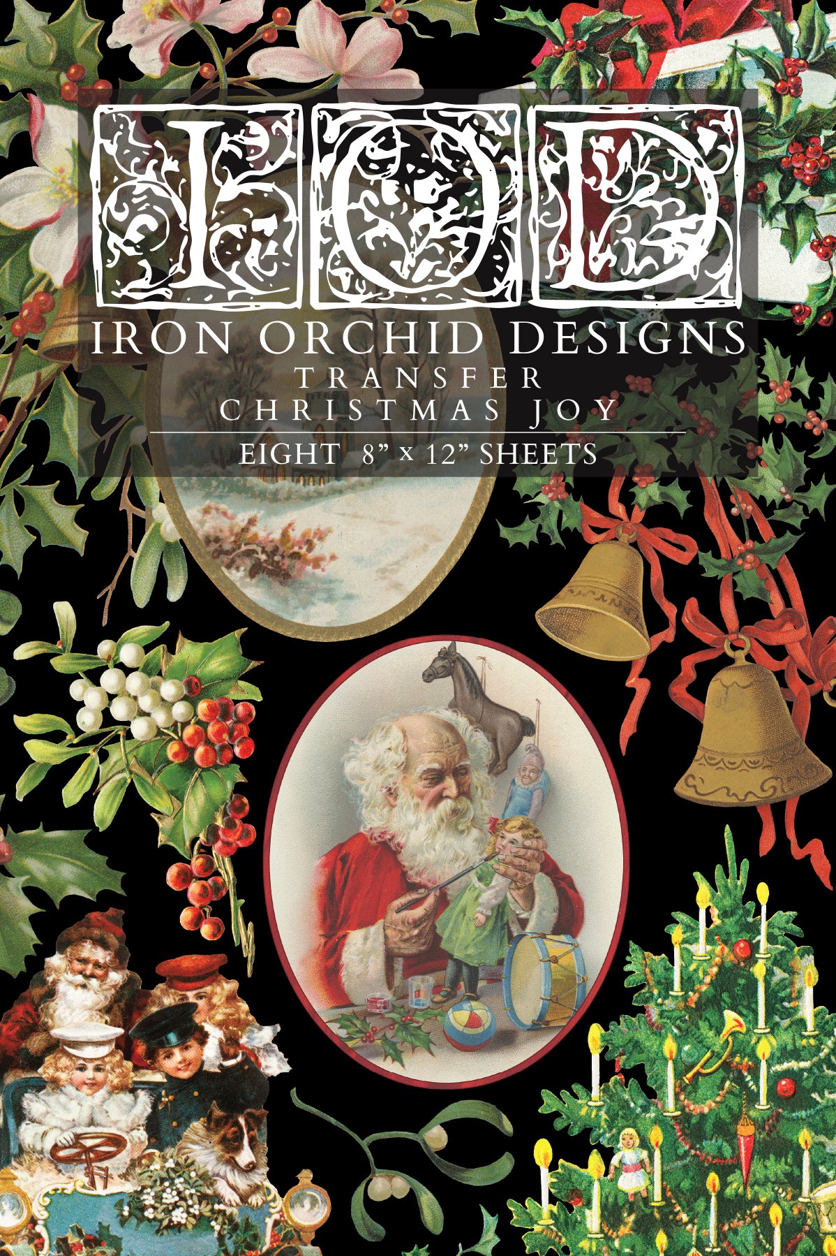 Christmas Joy | Transfer | IOD Iron Orchid Designs