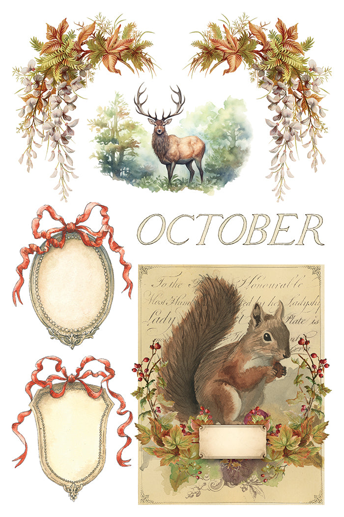 Santa's Hollow | Transfer | IOD Iron Orchid Designs