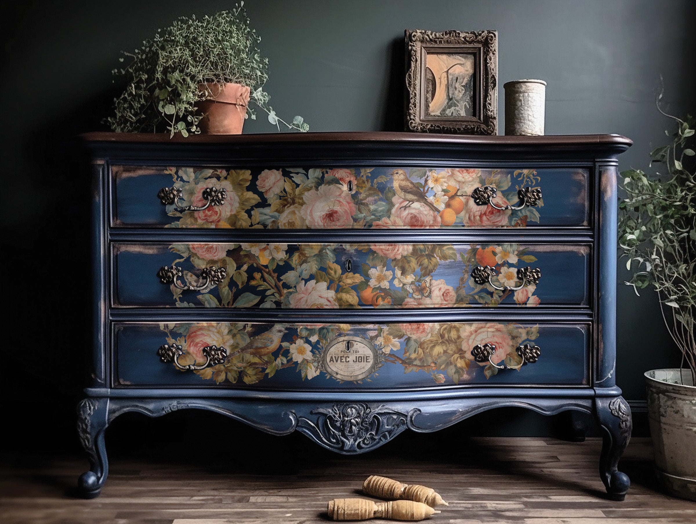 Joie des Roses | Transfer | IOD Iron Orchid Designs