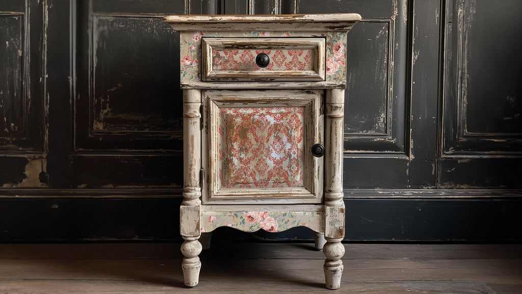 Lattice Rose | Paint Inlay | IOD Iron Orchid Designs