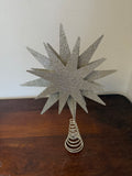 Gold Sparkle Christmas Tree Star