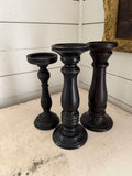 Trio of black candlesticks will get makeover