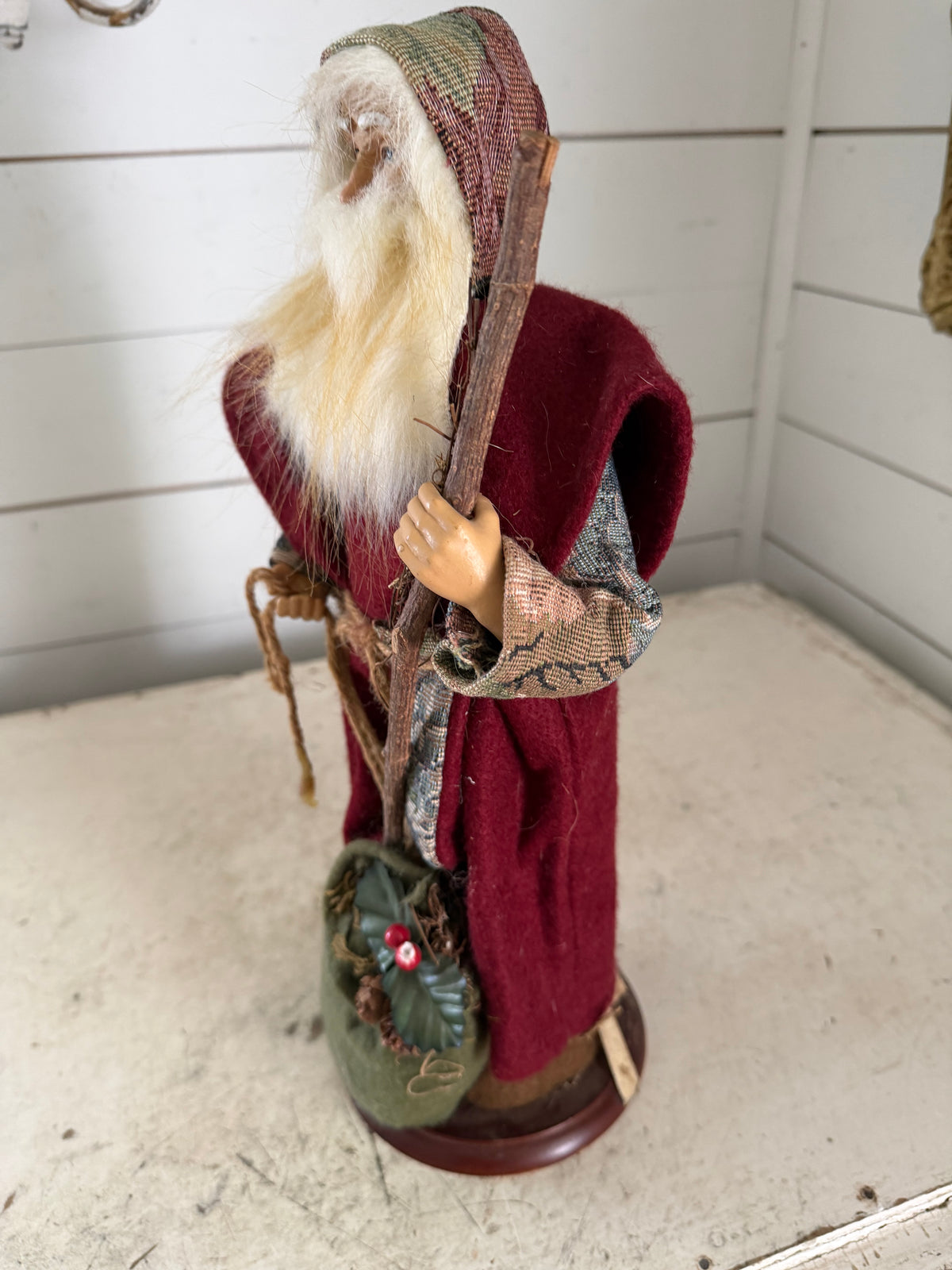 Old world style Santa Claus figurine