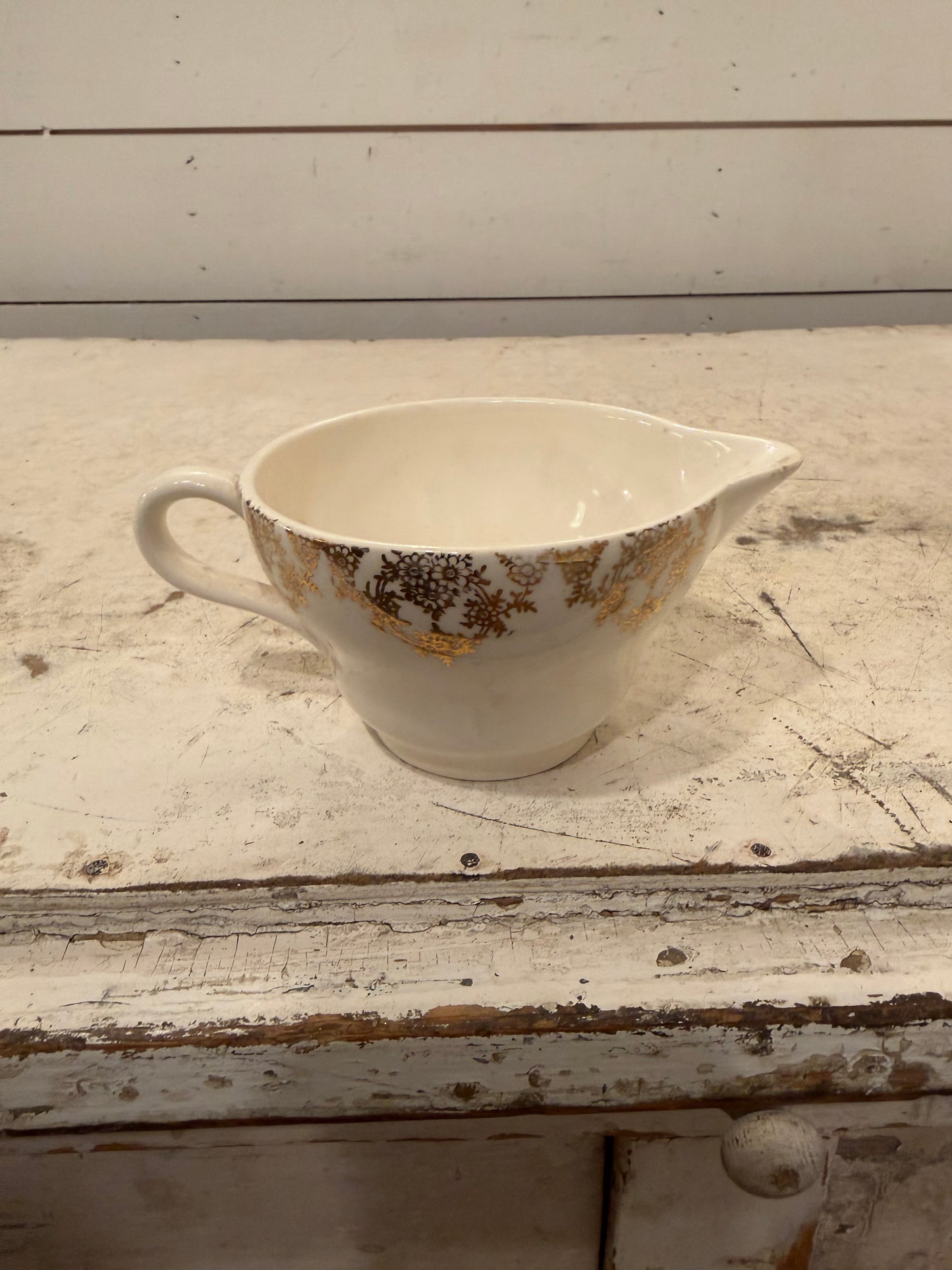 Royal China Co. Gold Chintz Creamer