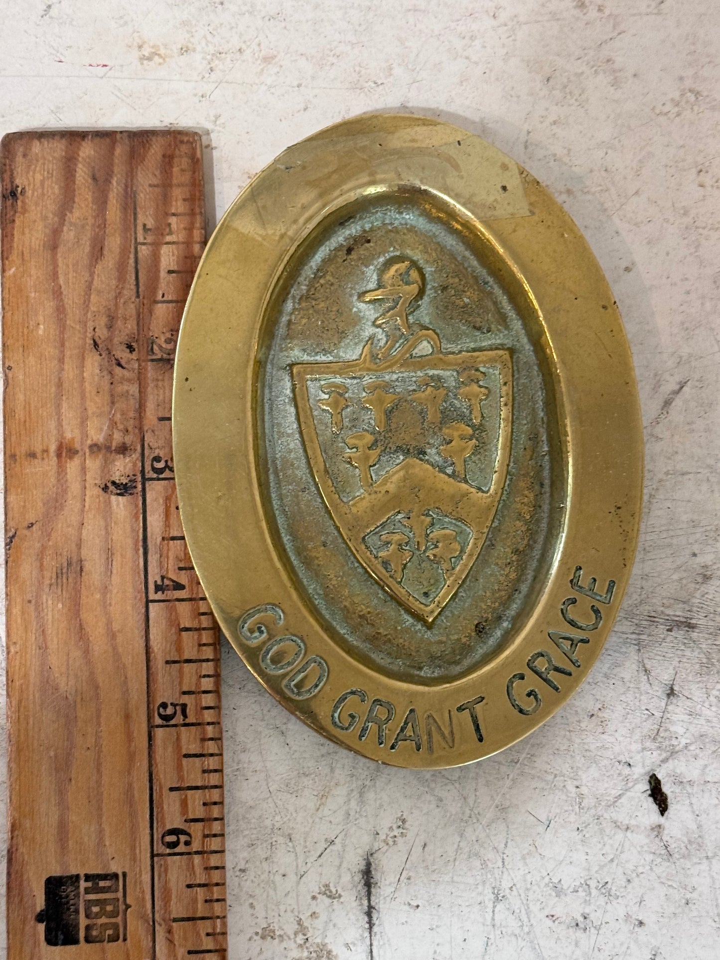 Vintage Brass Soap Dish