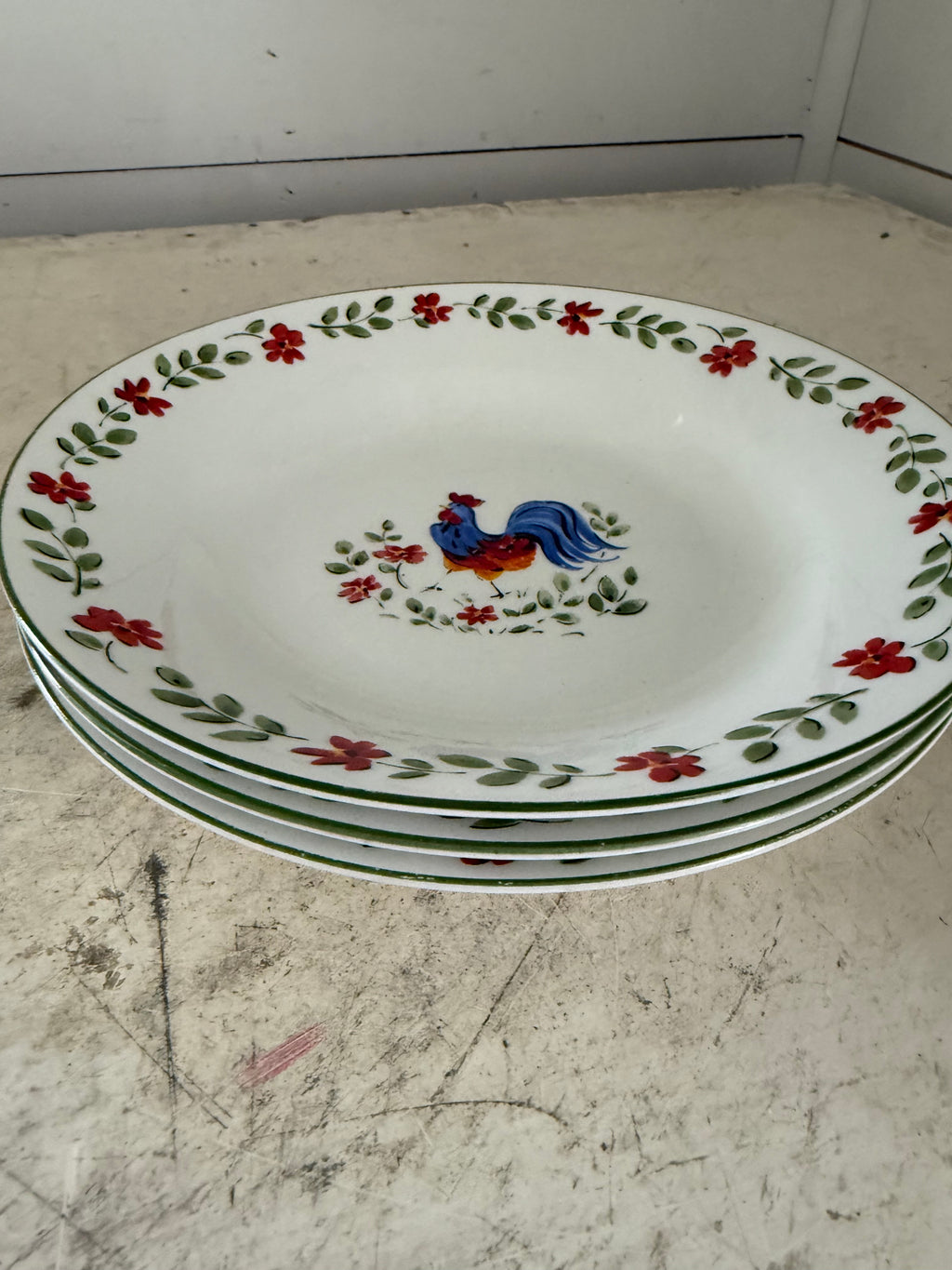 Gibson Designs Rooster Walk Bowl - sold individually