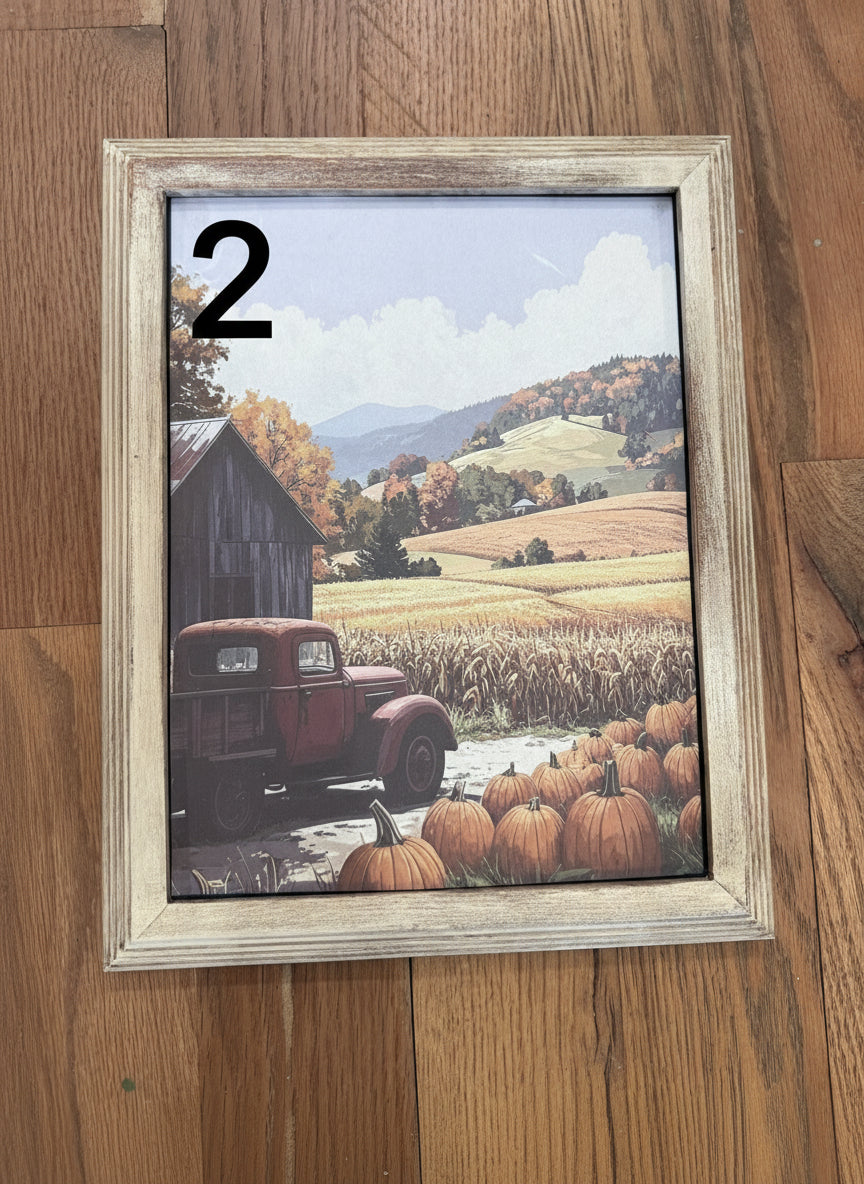 Zeb’s Framed Barns sold individually