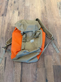 Herschel Supply Co. Iona Backpack in a Kelp/Vermillion Orange With Laptop Compartment