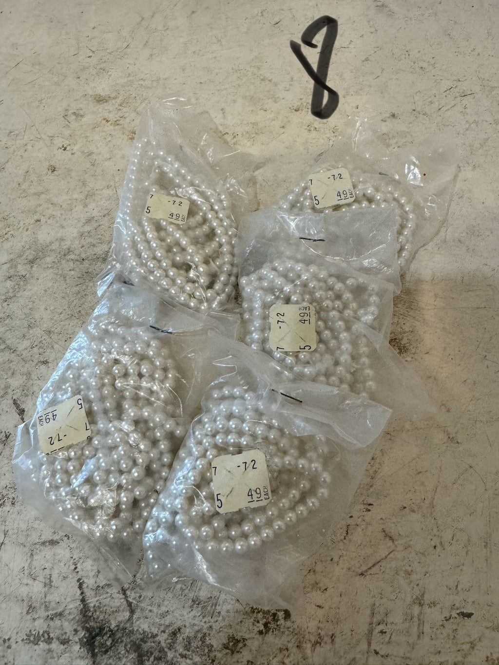 Collection of Vintage Beads and Pearls - bags sold individually