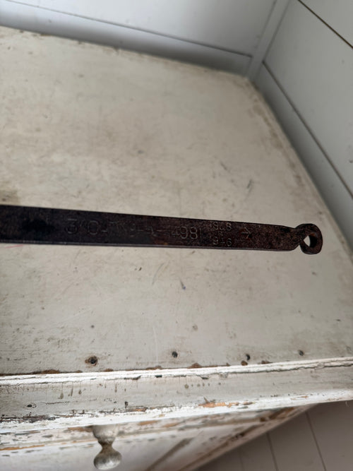 Antique Blacksmith Wrought Iron Lead Melting Ladle