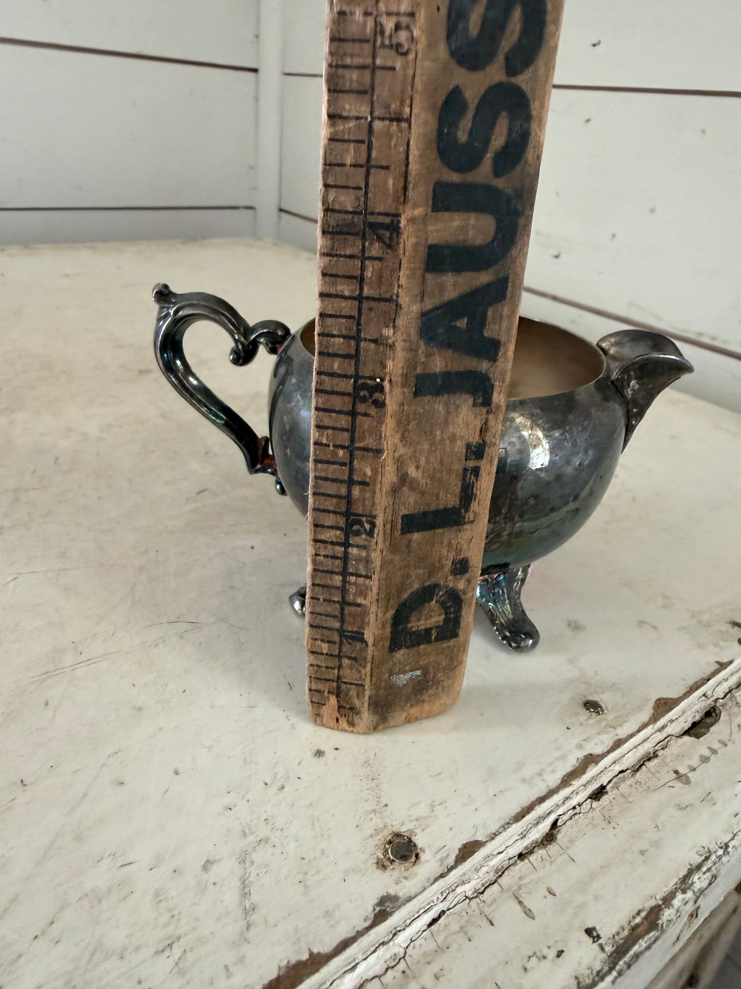 Small silver creamer