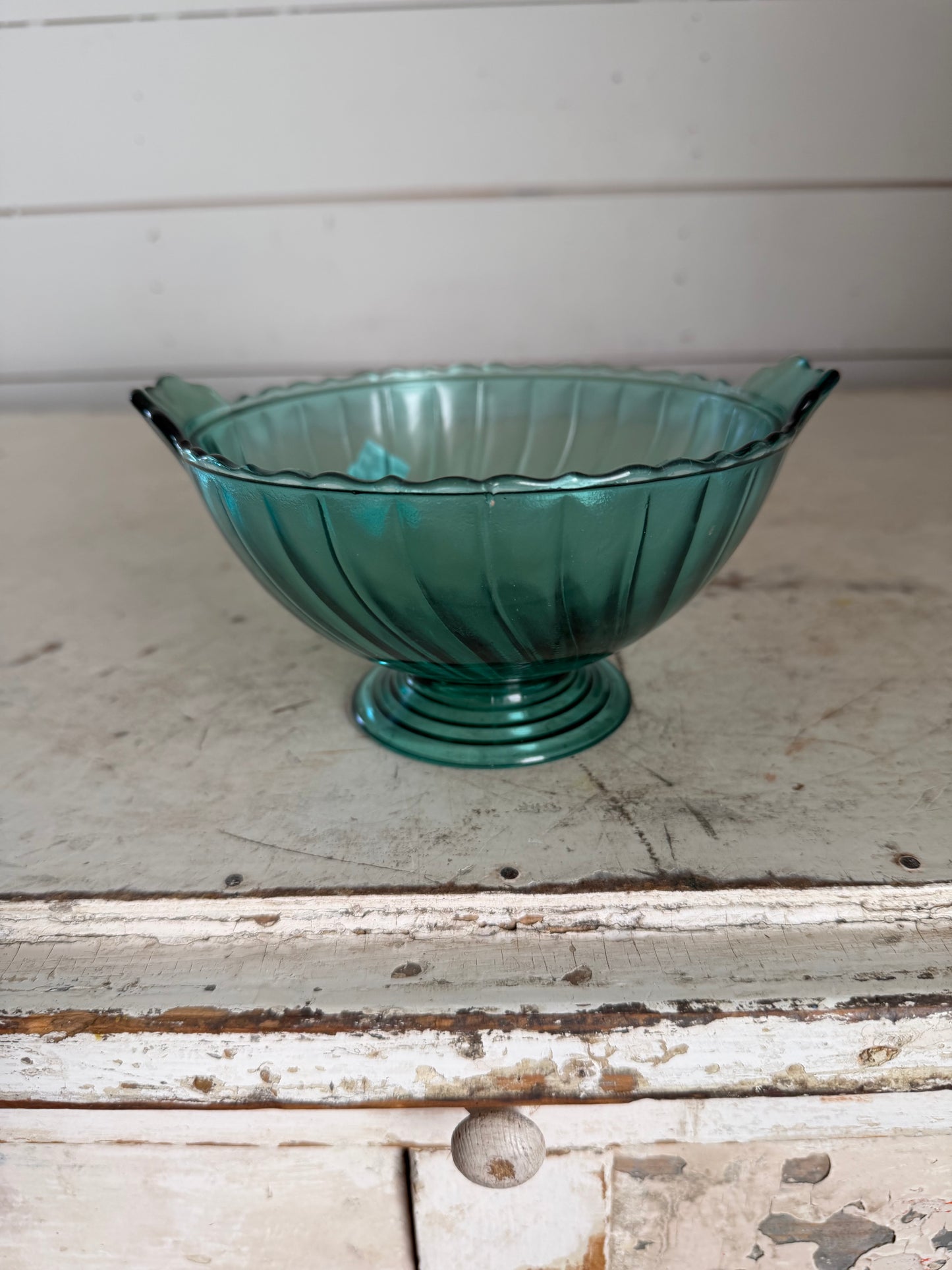 Jeanette Ultramarine Swirl Candy Dish