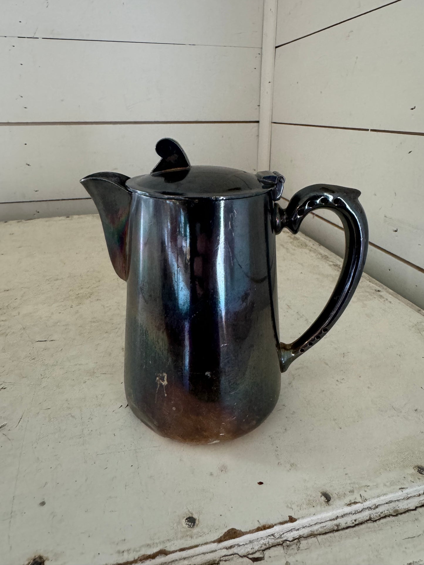 Antique Silverplate Teapot