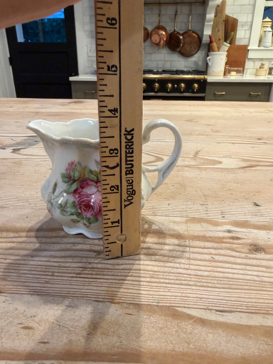 Hand-painted Bavarian creamer
